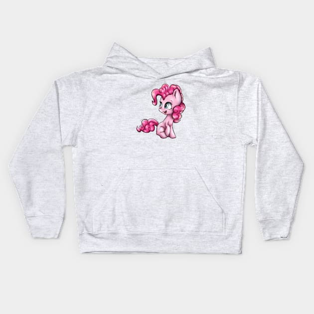 Cute Pinkie Pie Kids Hoodie by GaelleDragons